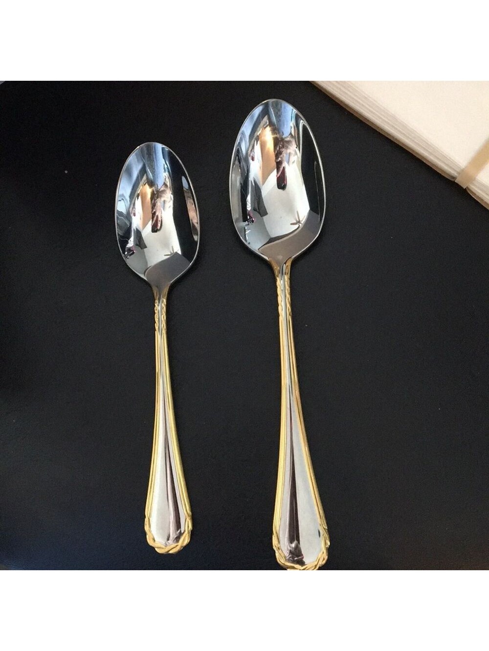 Yamazaki Tasha Gold Accent Soup Spoon